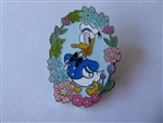 Disney Trading Pin  Donald Duck Flower Portrait