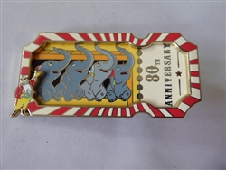 Disney Trading Pin  DSSH Dumbo 80th Anniversary Group Ticket