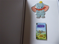 Disney Trading Pin Dumbo VHS Pin Set