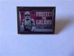 Disney Trading Pin Star Wars Galaxy's Edge First Order Protect the Galaxy