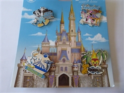 Disney Trading Pins Mickey and Friends Magic Kingdom FOUR LANDS Booster