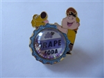 Disney Trading Pin Up Dug & Russell Grape Soda Dome