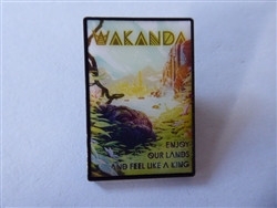 Disney Trading Pin  Marvel Hero Lands Poster Blind Box- Wakanda