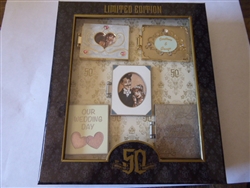 Disney Trading Pin Haunted Mansion 50th Anniversary Wedding Album Box Set