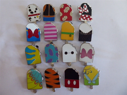 Ice Cream Mystery Complete 16 Pin Set