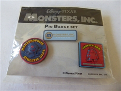 Disney Trading Pin JAPAN Pin Theater  Monsters Inc Sulley & Mike