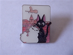 Disney Trading Pin Studio Ghibli Kiki's Delivery Service Jiji & Lily Glitter