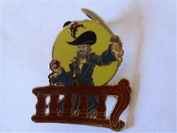 Disney Trading Pin  WDW - Adventures on the 7 Seas Lagoon - Frame Set - barbossa only