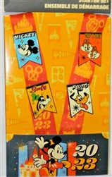Disney Trading Pin  Mickey Mouse and Friends Pin Trading Starter Set 2023