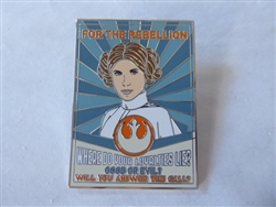 Disney Trading Pins Heroes Villains Event 2021 Recruitment Poster Princess Leia
