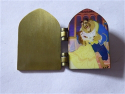Disney Trading Pin Beauty and the Beast Door Hinged