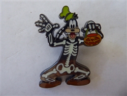 Disney Trading Pin Loungefly Disney Goofy Skeleton Glow-in-the-Dark