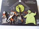 Disney Trading Pins Loungefly The Nightmare Before Christmas Character Enamel Pin Set