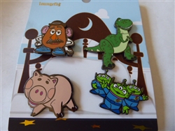 Disney Trading Pin Loungefly Toy Story Character Set