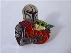 Disney Trading Pin  Star Wars The Mandalorian Halloween Pumpkin