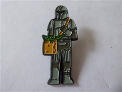 Disney Trading Pin Star Wars The Mandalorian Mando with Bag