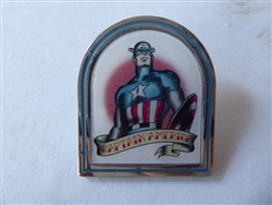 Disney Trading Pin Marvel Character Tattoo Blind Box - Captain America