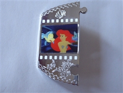 Disney Trading Pin Pink a la Mode - Disney Little Mermaid  Final Frames Puzzle - Ariel & Flounder