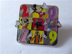 Disney Trading Pin Mickey and Friends Monogram 2019