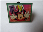 Disney Trading Pin Monogram Minnie Mouse Fun