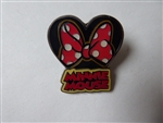 Disney Trading Pin Monogram Minnie Mouse Heart Love