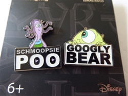Disney Trading Pin Loungefly Monsters, Inc. Mike & Celia Set