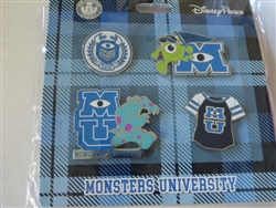 Disney Trading Pin Monsters University Booster Pack