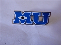 Disney Trading Pin  Monster's University MU Unreleased Silver Prototype