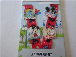 Disney Trading Pin Mickey Mouse and Friends ''My First'' Pin Trading Starter Set