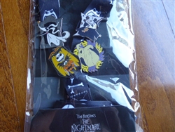 Disney Trading Pin Nightmare Before Christmas 4-Pin Starter Pack Lanyard Set