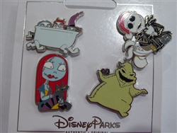 Disney Trading Pin Nightmare Before Christmas Icons 4 Pin Set