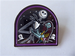 Disney Trading Pins Nightmare Before Christmas Character Patches Blind Box  - Jack and Sally