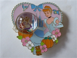 Disney Trading Pin Pink a la Mode Globe Series Cinderella