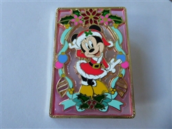 Disney Trading Pin Pink ala Mode Disney Holidays Minnie Mouse