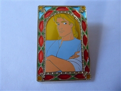 Disney Trading Pin Pink A La Mode (PALM) - Disney Prince Stained Glass Series - John Smith