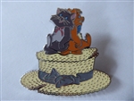 Disney Trading Pin PALM - Toulouse & Berlioz - Aristocats - Cats and Dogs