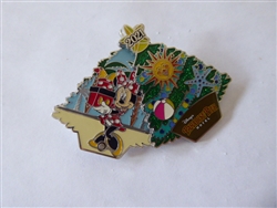 Disney Trading Pins Christmas Happy Holidays Paradise Pier