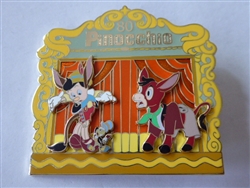 Disney Trading Pin  DEC Pinocchio & Lampwick 80th Anniversary