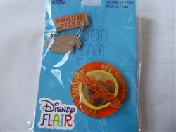 Disney Trading Pin Disney Flair - Little Green Aliens - Pizza set