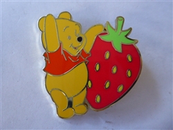 Disney Trading Pin Winnie the Pooh with Strawberry