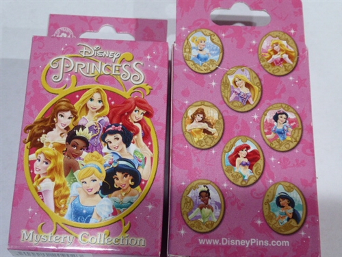 Disney Trading Pin Princess Gold Frame Mystery Collection