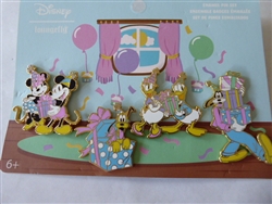 Disney Trading Pins Loungefly Disney The Sensational Six Birthday Enamel Pin Set