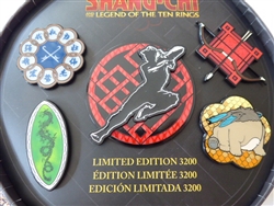 Disney Trading Pin Shang-Chi and the Legend of the Ten Rings Pin Set