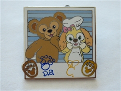 Disney Trading Pin Shanghai Disney Selfies - Duffy and Cookie