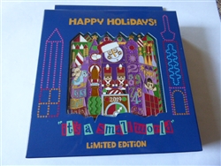 Disney Trading Pin “it's a small world” Happy Holidays 2019 Jumbo