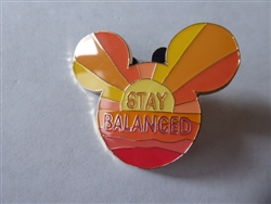 Disney Trading Pin Stay Balanced Mickey Icon