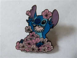 Disney Trading Pin Stitch with Cherry Blossoms
