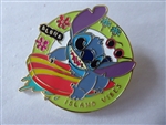 Disney Trading Pin  Surfing Stitch Island Vibes