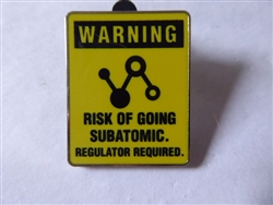 Disney Trading Pin Warning Risk Of Going Subatomic