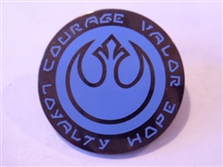 Disney Trading Pins Star Wars Resistance Logo Courage Valor Loyalty